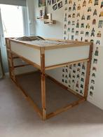 Halfhoogslaper / Keerbaar bed / IKEA Kura 90x200 wit/grenen, Ophalen, Gebruikt, Halfhoogslaper