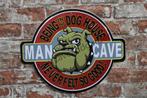 Wandbord - Tekstbord - Metal bord - Metalenbord - Mancave, Cave & Garden, Verzenden, Nieuw, Kouwe Hoek 1B, Waddinxveen