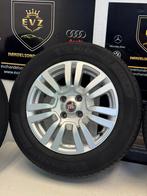 185/65R15 org. Fiat Punto velgen met zomerbanden  4x100, Gebruikt, 15 inch, Banden en Velgen, EVZ Handelsonderneming
