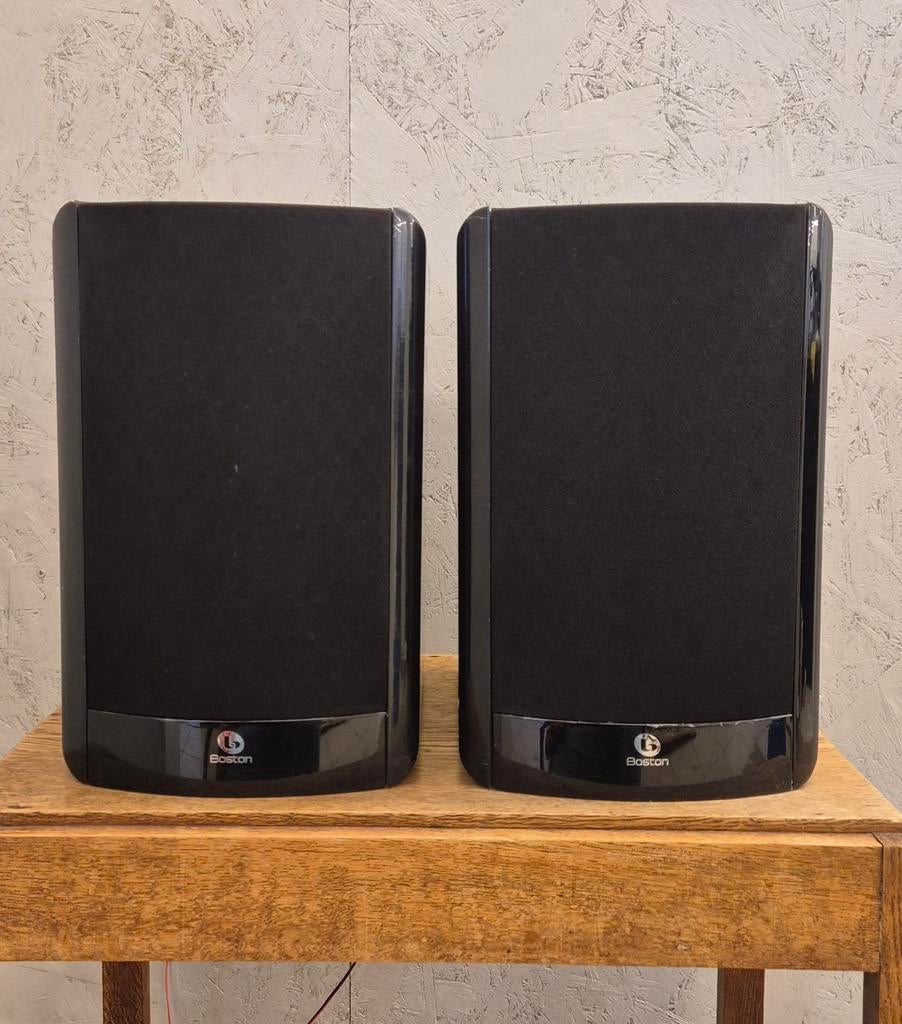 Boston Acoustics A26 luidsprekers – set – zeer nette staat, Audio, Tv en Foto, Luidsprekers, Gebruikt, Front, Rear of Stereo speakers