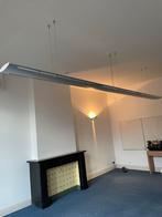 Gratis langwerpige rvs tl-lamp kantoorlamp werkplaatslamp, Zo goed als nieuw, Ophalen, 75 cm of meer