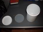 22cm hoge ongebruiktwe witte bus, Ophalen, Nieuw