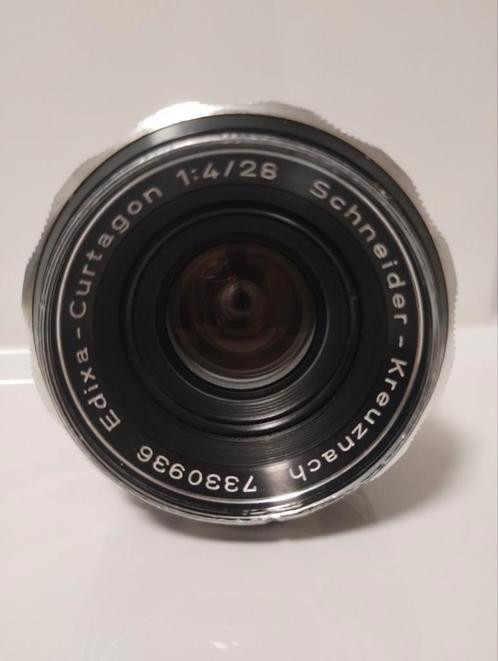 Schneider-Kreuznach Edixa-Curtagon 28mm f/4, Audio, Tv en Foto, Fotografie | Lenzen en Objectieven, Groothoeklens, Ophalen of Verzenden