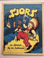 Sjors en Sjimmie bij de Indianen - Vintage Stripboek 1951, Eén stripboek, Ophalen of Verzenden, Gelezen
