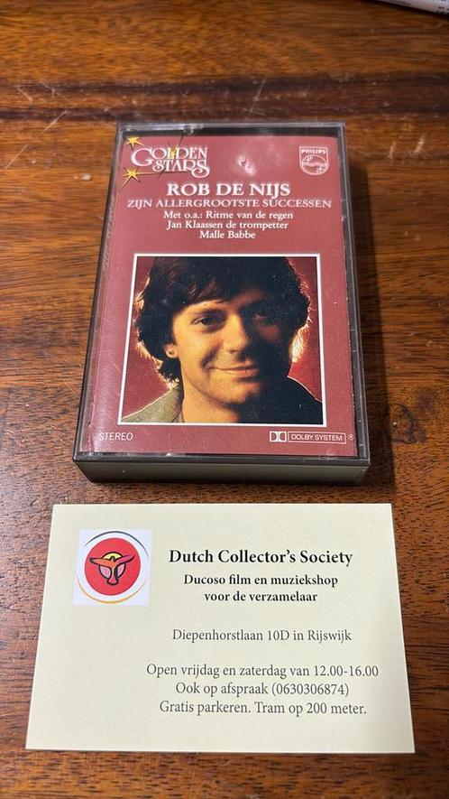 Rob de Nijs muziek cassette zijn allergrootste successen, Cd's en Dvd's, Cassettebandjes, Gebruikt, Origineel, 1 bandje, Ophalen of Verzenden