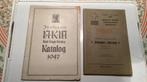 Zeer oude postzegel catalogi.Duitsland ‘47 Zwitserland ‘49., Postzegels en Munten, Postzegels | Toebehoren, Ophalen of Verzenden