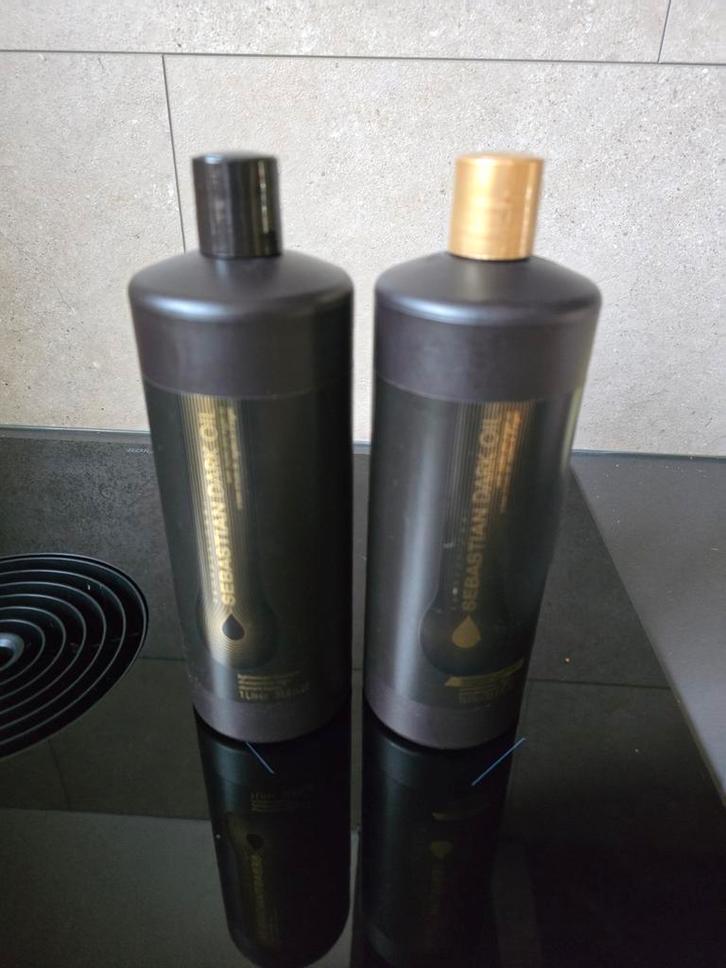 Sebastian Dark Oil Shampoo & Conditioner Set - 2x 1 Liter, Sieraden, Tassen en Uiterlijk, Uiterlijk | Haarverzorging, Nieuw, Shampoo of Conditioner