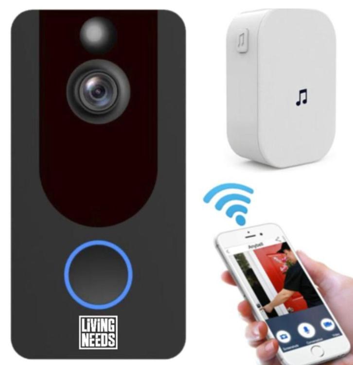 Living Needs videodeurbel, Huis en Inrichting, Deurbellen, Nieuw, Ophalen of Verzenden