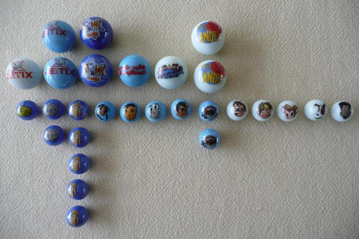 Jetix knikkers 2007, Verzamelen, Supermarktacties, Overige supermarkten, Ophalen of Verzenden