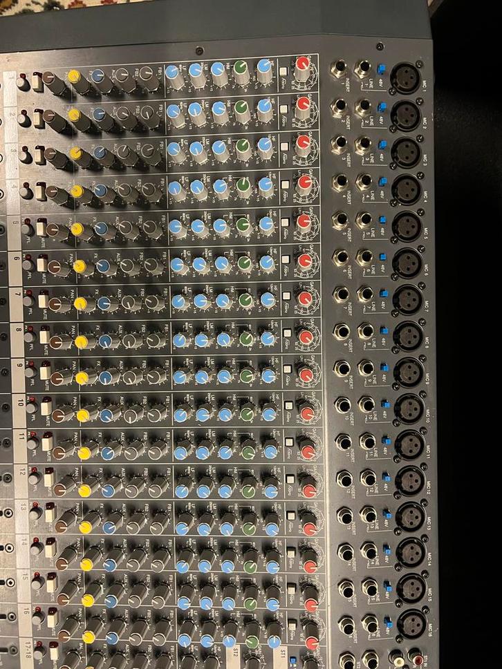 Allen & Heath mengtafel / mengpaneel, Muziek en Instrumenten, Mengpanelen, Gebruikt, 10 tot 20 kanalen, Microfooningang, Ophalen