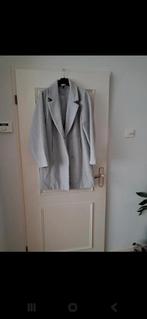 Grijze wollen jas - Maat L, Ophalen of Verzenden, Zo goed als nieuw, Maat 42/44 (L), Grijs