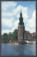 ansichtkaart ; Amsterdam - Montelbaanstoren aan Oudeschans, Verzenden, 1940 tot 1960, Ongelopen, Noord-Holland