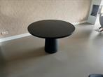 Marcel Wanders Container Table in eiken fineer zwart, 100 tot 150 cm, 100 tot 150 cm, Rond, Eikenhout