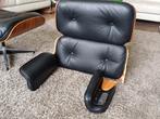 Eames lounge chair + ottoman voetenbank, renovatie nodig., Gebruikt, Ophalen