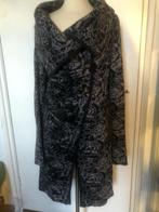 DIDI tricot jas/lange blazer in grijs/blauw met zilver m M, Maat 38/40 (M), Blauw, Didi, Ophalen of Verzenden