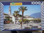 Palmbomen Gebouw Water Puzzel 1000 Stukjes, Ophalen, 500 t/m 1500 stukjes, Gebruikt, Legpuzzel
