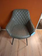 Kave Home Amira eetkamerstoel - Kunstleer, Ophalen, Zo goed als nieuw, Metaal, Eén