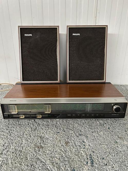 Philips 22RH741 stereo 1974, Audio, Tv en Foto, Stereo-sets, Gebruikt, Tuner of Radio, Speakers, Philips, Ophalen of Verzenden