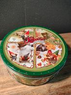 RIEN POORTVLIET Kabouter Seizoenen trommel 19x7.5 cm, Verzamelen, Blikken, Ophalen of Verzenden, Gebruikt, Koek(jes)