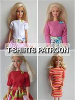 Naaipatroon Barbiekleertjes - t-shirts + stofjes, Nieuw, Ophalen, Barbie