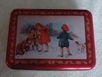 Blikje Nostalgische Winterafbeelding, Verzamelen, Blikken, Ophalen of Verzenden, Gebruikt, Overige