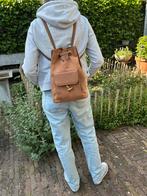 Mooie zacht nubuck en kalfsleren rugtas tas, Ophalen of Verzenden, Nieuw, 25 tot 40 cm, Overige merken
