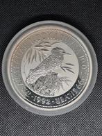 KOOKABURRA 1992 10 OZ ZILVER MUNT, Ophalen of Verzenden, Zilver