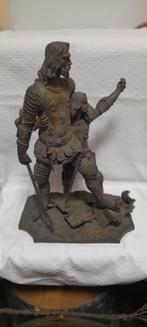 Antiek Brons beeld  "philips de goede", Ophalen of Verzenden, Brons