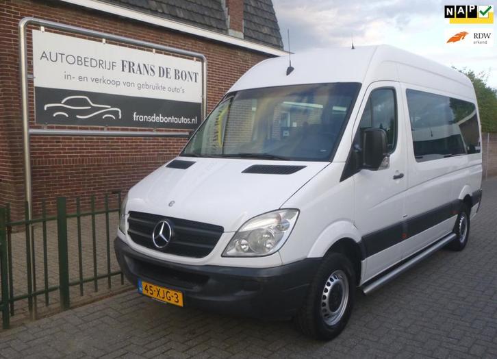 Mercedes-Benz Sprinter 313 2.2 CDI 366 AIRCO 9 PERSOONS ROLS, Auto's, Bestelauto's, Bedrijf, Te koop, ABS, Airconditioning, Centrale vergrendeling
