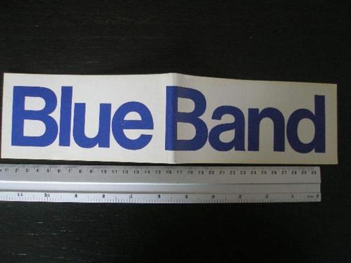sticker Blue Band logo, Verzamelen, Stickers, Zo goed als nieuw, Merk, Verzenden