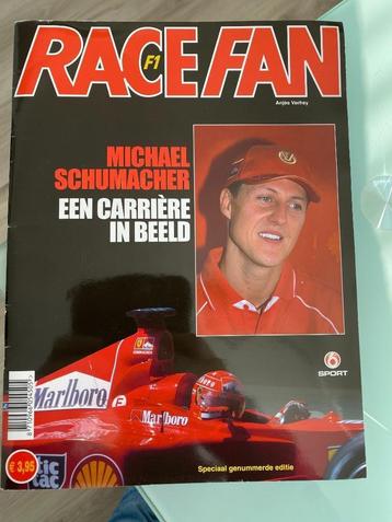 Michael Schumacher Race Fan een carriere in beeld beschikbaar voor biedingen
