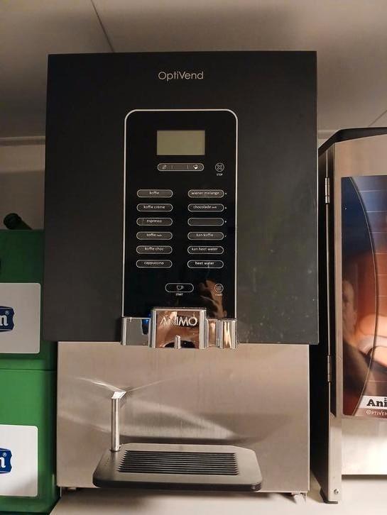 Tekoop nette animo optivend  instant koffiemachine., Witgoed en Apparatuur, Koffiezetapparaten, Zo goed als nieuw, Koffiemachine