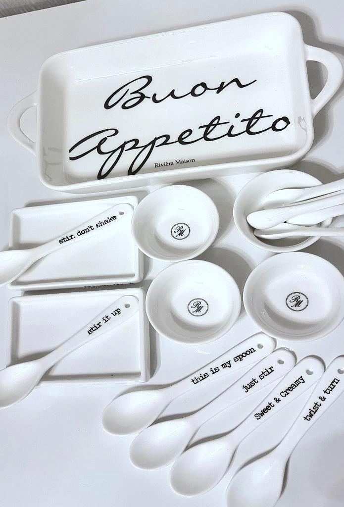 Riviera Maison Serviesdelen, Huis en Inrichting, Keuken | Servies, Zo goed als nieuw, Overige typen, Overige stijlen, Overige materialen