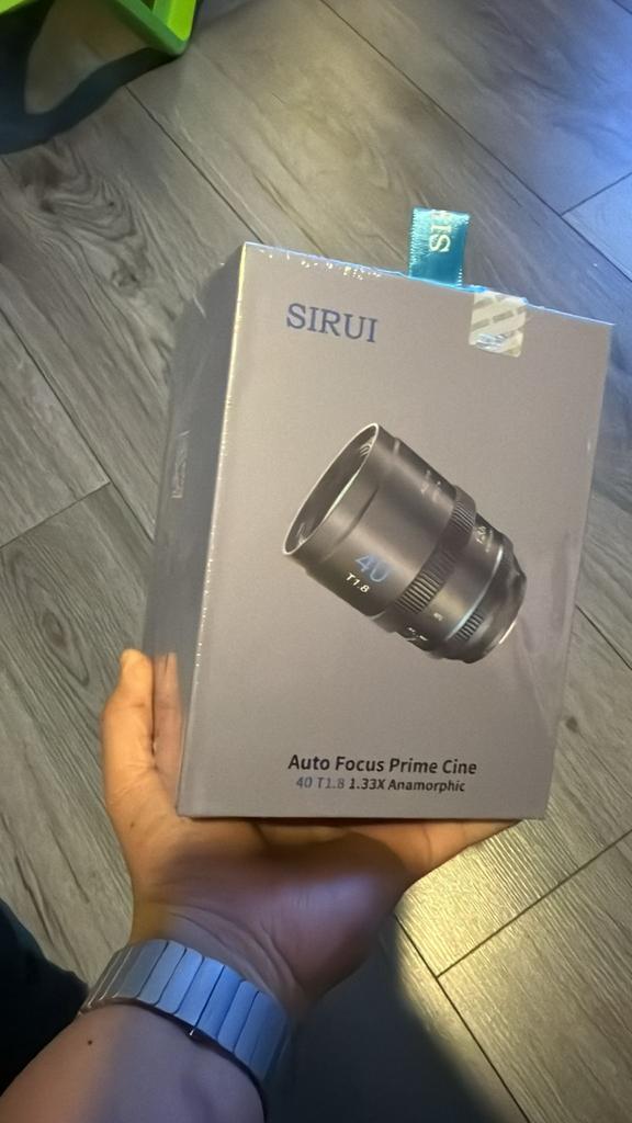 Sirui Autofocus Anamorphic Lens 40mm T1.8, Audio, Tv en Foto, Fotografie | Lenzen en Objectieven, Ophalen, Nieuw