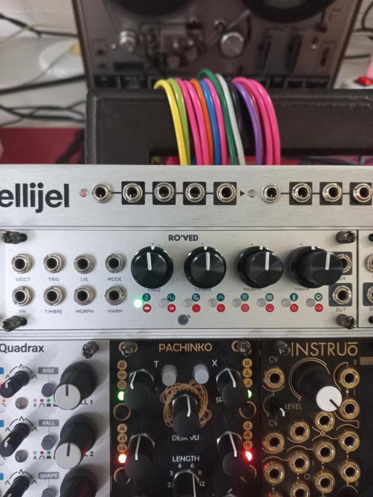Plum Audio - Ro'ved / (MI Plaits 1U eurorack module), Muziek en Instrumenten, Soundmodules, Zo goed als nieuw, Ophalen of Verzenden