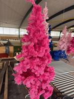 8 roze en blauwe kunstkerstbomen, Ophalen, Gebruikt
