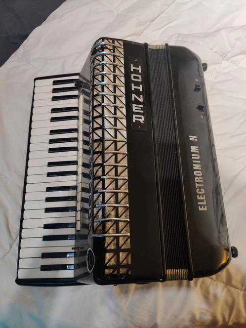 Twee Hohner accordeons., Muziek en Instrumenten, Accordeons, Gebruikt, Hohner, Ophalen