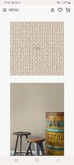 Esta behang boho chic wicker 148699, Beige, Ophalen of Verzenden, Bohemian