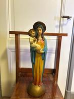 Mooi groot beeld Maria met kindje Jezus, 48 cm, Ophalen of Verzenden