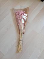 Bos roze droogbloemen, Huis en Inrichting, Woonaccessoires | Droogbloemen, Nieuw, Ophalen