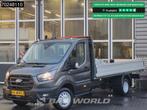 Ford Transit 165pk Open laadbak Dubbellucht Pritsche Trekhaa, Auto's, Bestelauto's, Stof, 1995 cc, Euro 6, 4 cilinders