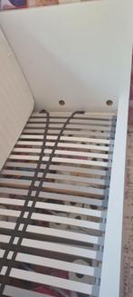 Een persoon bed 90x200, 90 cm, Eenpersoons, Wit, Ophalen of Verzenden