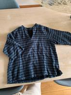 Blauw Linnen blouse maat M 40, Blauw, Maat 38/40 (M), Ophalen of Verzenden