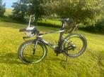 Merida Warp TT limited edition Di2 tijdritfiets triathlon, Carbon, Zo goed als nieuw, Meer dan 20 versnellingen, 53 tot 57 cm
