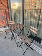 Ikea Tarno tuinset (1 tafel en 2 stoelen), Ophalen, Gebruikt, Kunststof, Inklapbaar
