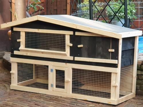 Konijnenhok  NIEUW   met of zonder tussenscheiding, Dieren en Toebehoren, Knaagdieren en Konijnen | Hokken en Kooien, Nieuw, Hok