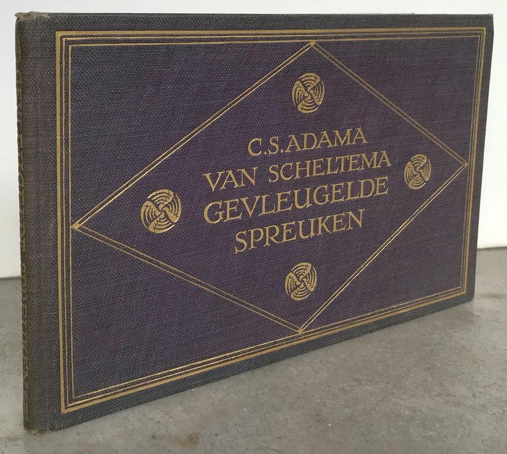   Adama van Scheltema, C.S. - Gevleugelde spreuken (1925), Ophalen of Verzenden