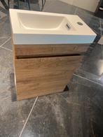 Nieuw Fonteinmeubel Eiken Look, Huis en Inrichting, Badkamer | Badkamermeubels, Ophalen, Minder dan 50 cm, Nieuw, Minder dan 100 cm