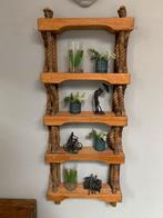 Robuust wandrek steigerhout, Huis en Inrichting, Woonaccessoires | Wandplanken en Boekenplanken, Ophalen, Gebruikt