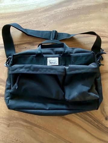 J118 Nieuw: Levi's laptoptas schoudertas laptop zwart tas beschikbaar voor biedingen